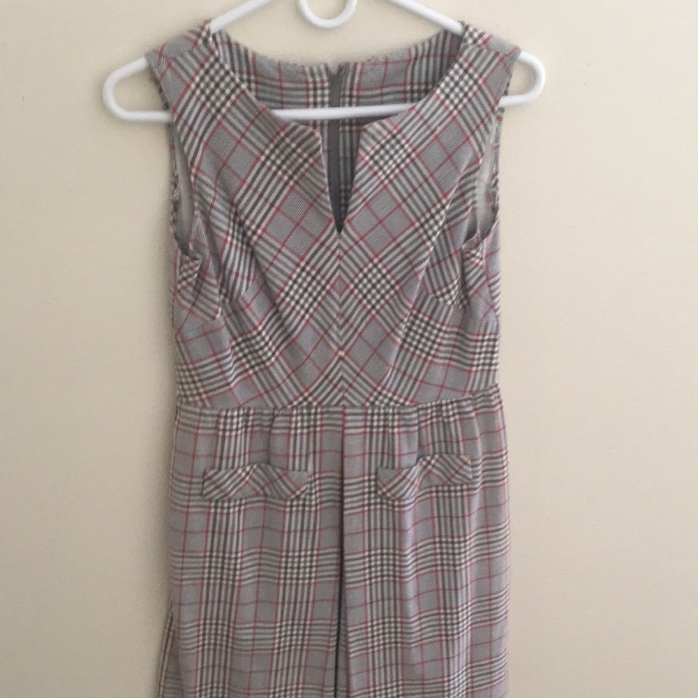 Vintage Plaid Dress